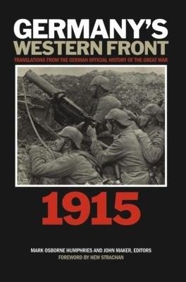 Germany's Western Front: 1915 book cover